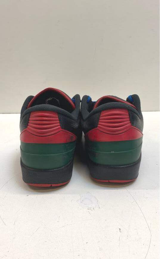 Air Jordan 2 Retro Low 'Christmas' Black Athletic Shoe Men 12 image number 4