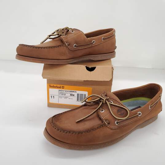 svulst Milliard øge Buy the Timberland Earthy Brown Boat Shoes Loafers Men's Size 11 |  GoodwillFinds
