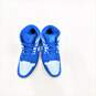 Jordan 1 Retro Mid Team Royal Ice Blue Men's Shoes Size 8 image number 4