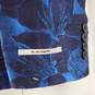 INC International Concepts Men's Blue Floral Sport Coat SZ XL NWT image number 4