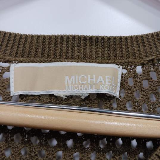 Michael Kors V-Neck Sweater Women's Size XL image number 3