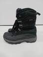 Men's Khombu Black Waterproof Winter Free Fall Extreme Boots Sz 8M image number 3