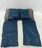 Vintage Polaris Men's Size XXL Blue Leather Snowsuit image number 4