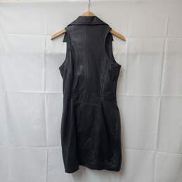 RC Mid-Calf Sleeveless Leather Dress Size Small alternative image