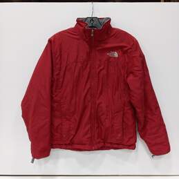 Women's Red The North Face Jacket Size M