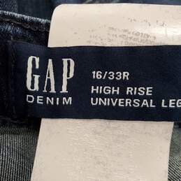 Gap Women Blue High Rise Jeans Sz 16 NWT