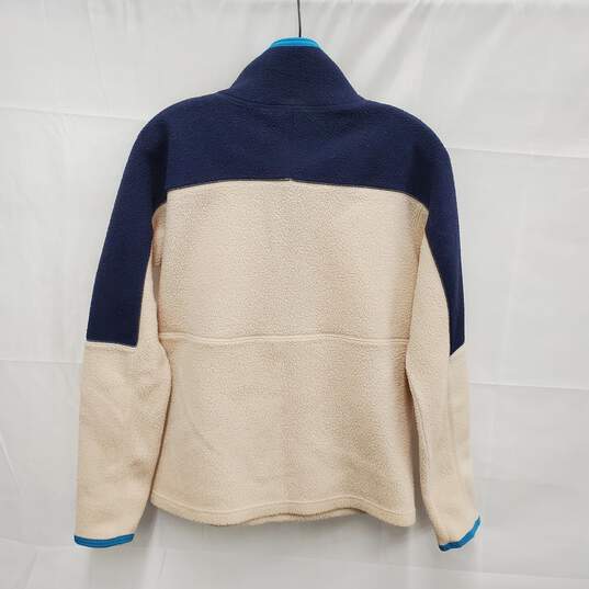 Cotopaxi WM's Abrazo Blue & Beige Half Zip Fleece Pullover Size SM image number 2