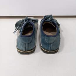 Women's Blue Flat Sneakers Size 8.5 alternative image