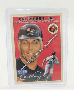 2000 HOF Cal Ripken Jr Fleer Tradition Promotional Sample Baltimore Orioles