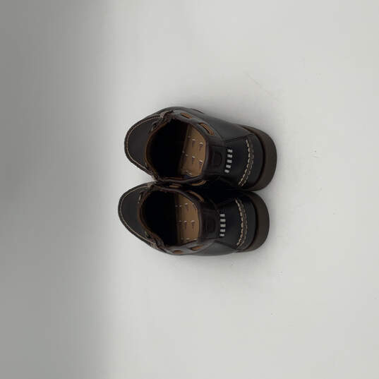 Mens Nevis Bit 11873-601 Brown Leather Moc Toe Slip-On Loafer Shoes Sz 9.5M image number 4