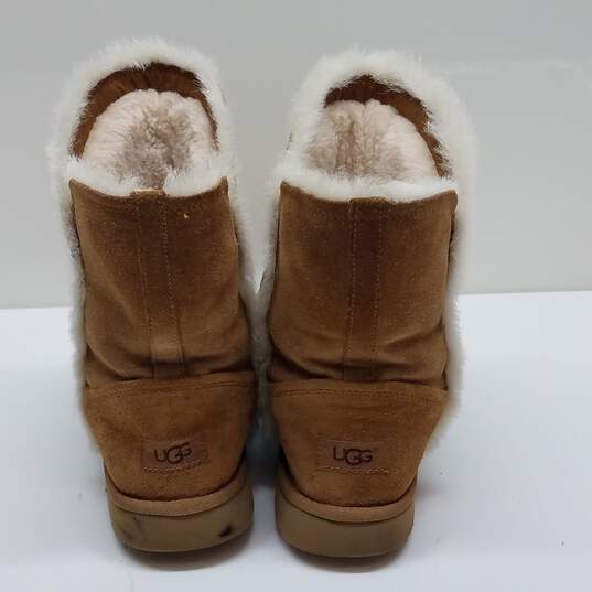 Ugg Classic Mini Fluff High-Low Boots Women's Size 11 image number 4