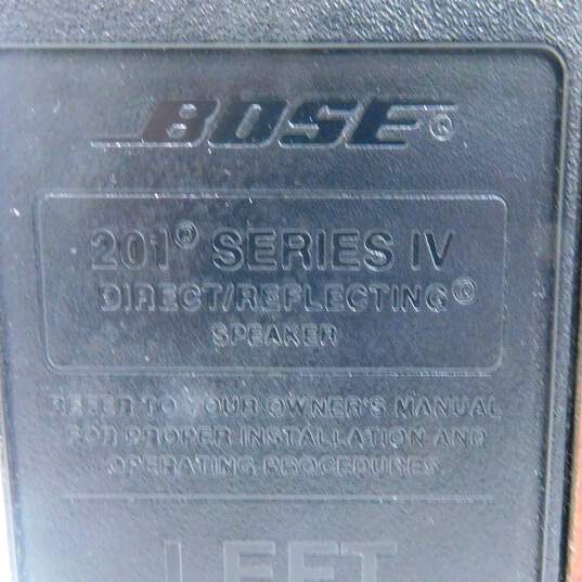 Bose Brand 201 Series IV Model Direct/Reflecting Bookshelf Speakers (Pair) image number 7