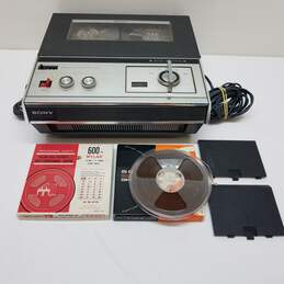 Vintage Sony Tapecorder TC-505 No. 17879 Japan Untested P/R