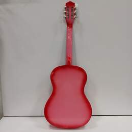 BC Acoustic Pink Guitar w/Soft Case alternative image