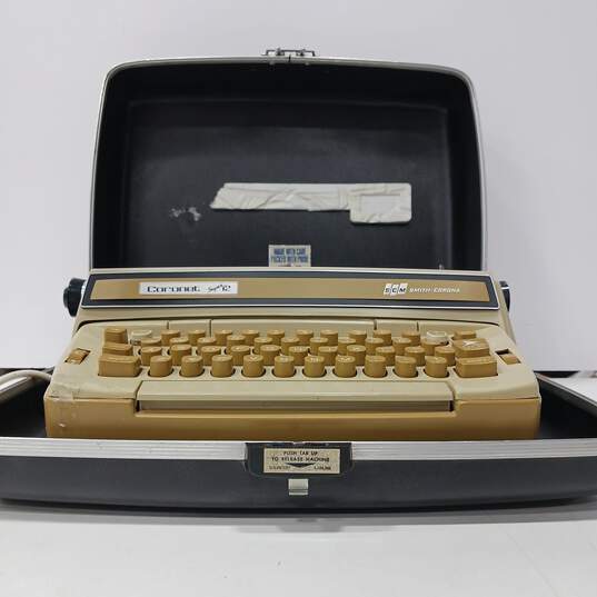 Smith Corona Coronet Super 12 Electric Typewriter w/Hard Case image number 4
