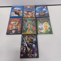 7pc Bundle of Assorted Kid & Family DVD’s