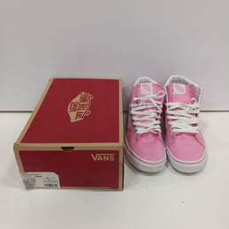 Vans Off the Wall SK8Hi Pink Skate Shoes Unisex M7.5/W9