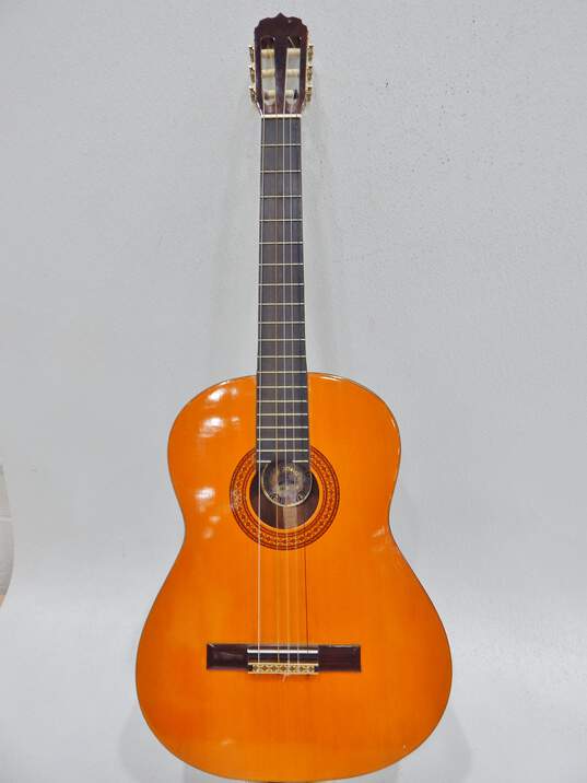 VNTG Concorde Brand Mark 14 Model Classical Acoustic Guitar w/ Case and Accessories image number 1