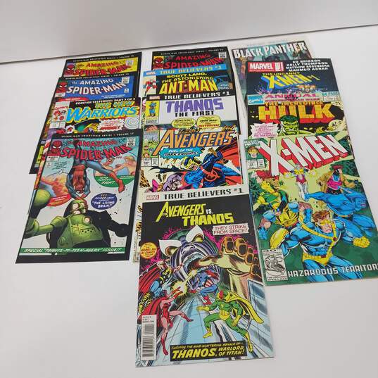 Bundle of 13 Assorted Marvel Comic Books image number 1