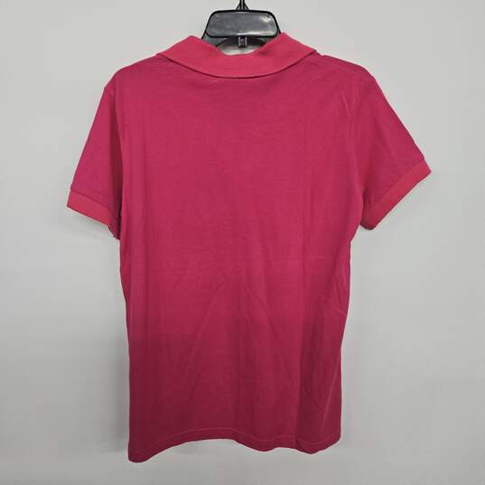 Pink Short Sleeve Polo Shirt image number 2