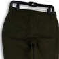 Womens Green Denim Dark Wash Pocket Stretch Straight Leg Jeans Size 8 image number 4