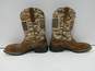 Ariat Camouflage American Flag Cowboy Boots Size 8D image number 2