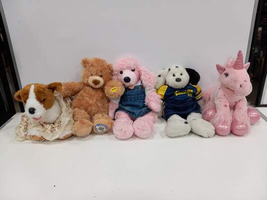 Bundle of Assorted Build A Bear Stuffed Animals image number 4