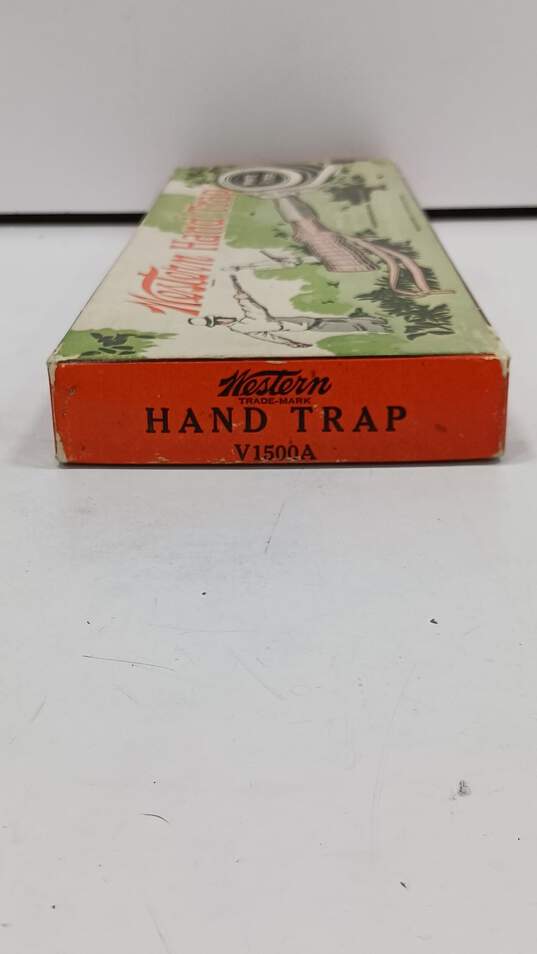 Vintage Western Hand Trap IOB image number 4
