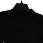 Womens Black Long Sleeve Cutout Pullover Cropped Blouse Top Size 5 image number 3