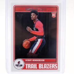 2023-24 Scoot Henderson NBA Hoops Rookie Portland Trailblazers
