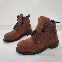 Red Wing Shoes Men's Dynaforce Brown Leather Boots 4215 Size 9