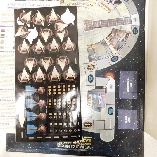 Star Trek The Next Generation A Klingon Challenge Interactive VCR VHS Board Game image number 4