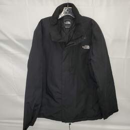 The North Face Hyvent Full Zip Black Nylon Jacket Men's Size XL