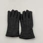 Mens Black Leather Winter Warm Outdoor Motorcycle Gloves Size Small/4 image number 1