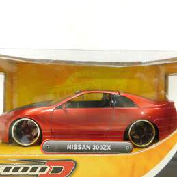 Sealed Jada Toys Option D Nissan 300ZX Drift Show Street 1/24 Red Die Cast Car alternative image