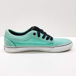 Vans Off The Wall Low Canvas Trainers Green/Gum US 11 alternative image