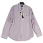 NWT Ralph Lauren Mens Pink Navy Blue Plaid Spread Collar Button-Up Shirt Sz XL image number 1