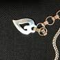 Brighton Silvertone Belt Chain W/Heart Tag 200.7g image number 6