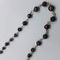 14K Gold Filled FW Pearl Quartz 16.5inch Choker Necklace 13.0g image number 1