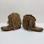 ARIAT Women's Brown Fringe Boots US 5 image number 3