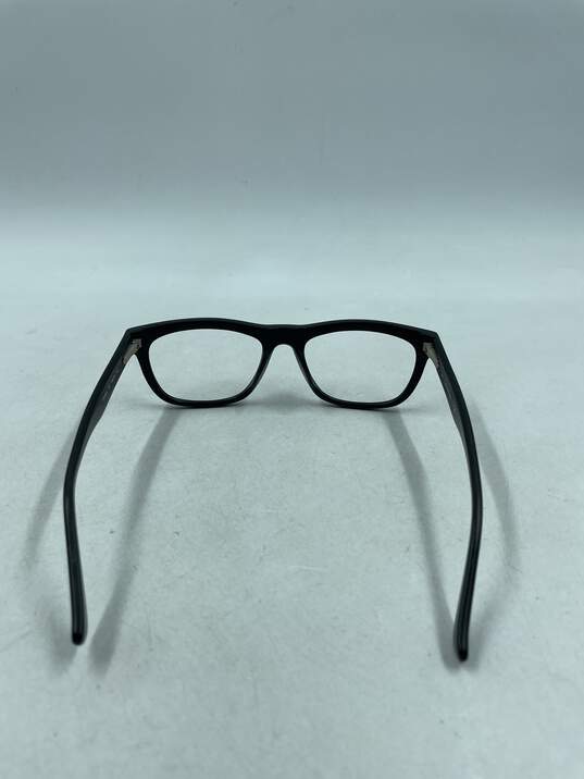 Calvin Klein Black Browline Eyeglasses image number 3