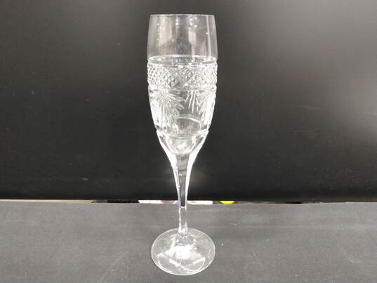 Pair of 10" Glass Champagne Glasses image number 6
