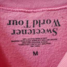 Ariana Grande Sweetener World Tour Pullover Pink Sweater Size M alternative image