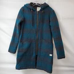 Kavu Women's Outdoor Wear Full-Zip Hooded Fleece Jacket Size XXS