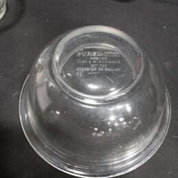 Pyrex Clear Bake Dish & Bowls Assorted 4pc Lot alternative image