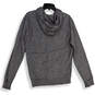 Womens Gray Heather Drawstring Long Sleeve Full-Zip Hoodie Size S image number 2