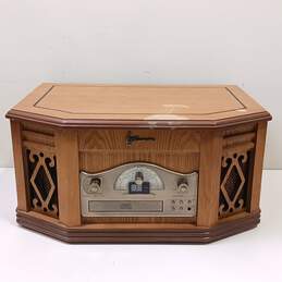 Emerson 4-in-1 AM/FM Radio CD/Tape/Record Player Model NR303TT