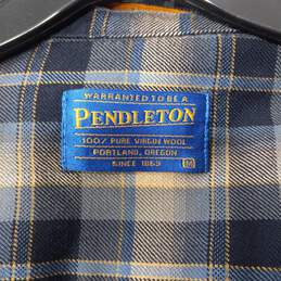 Pendleton Men's Long Sleeve Plaid Wool Shirt Size M alternative image