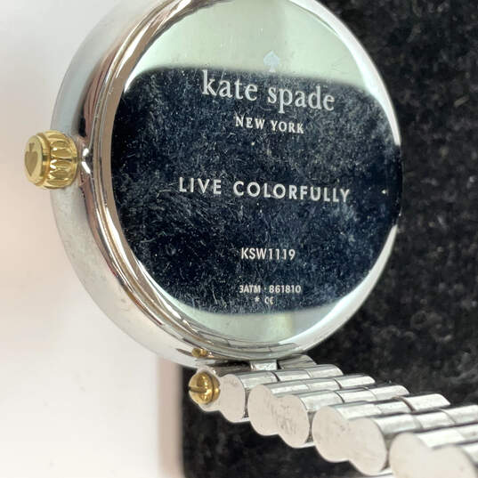Designer Kate Spade KSW1119 Two-Tone Stainless Steel Analog Wristwatch image number 3