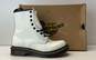 Dr. Martens 1460 White Combat Boots Women's Size 7 image number 1